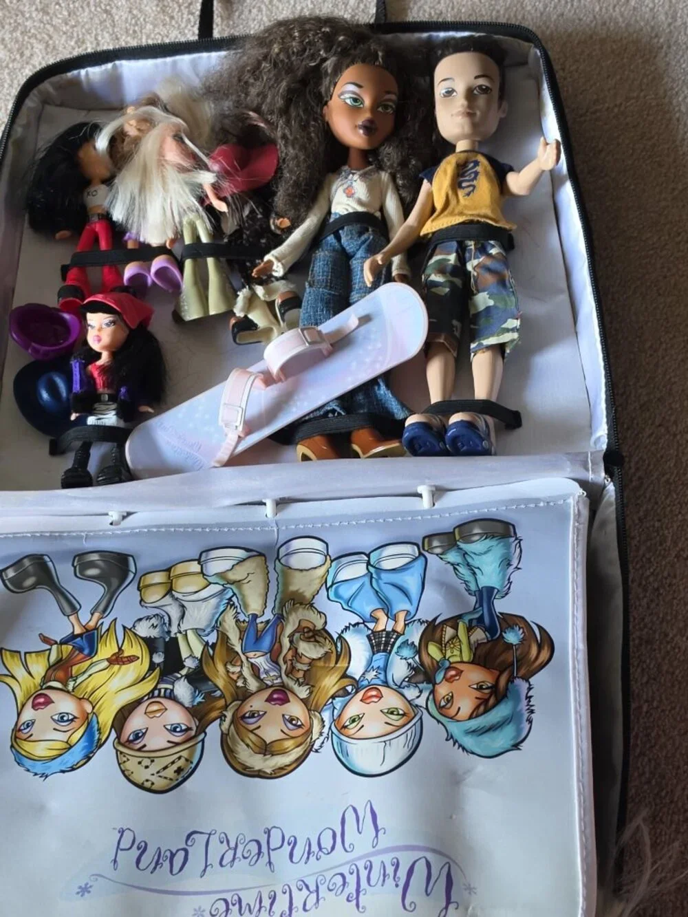 Vintage Original Doll Collection - Complete lot with original case